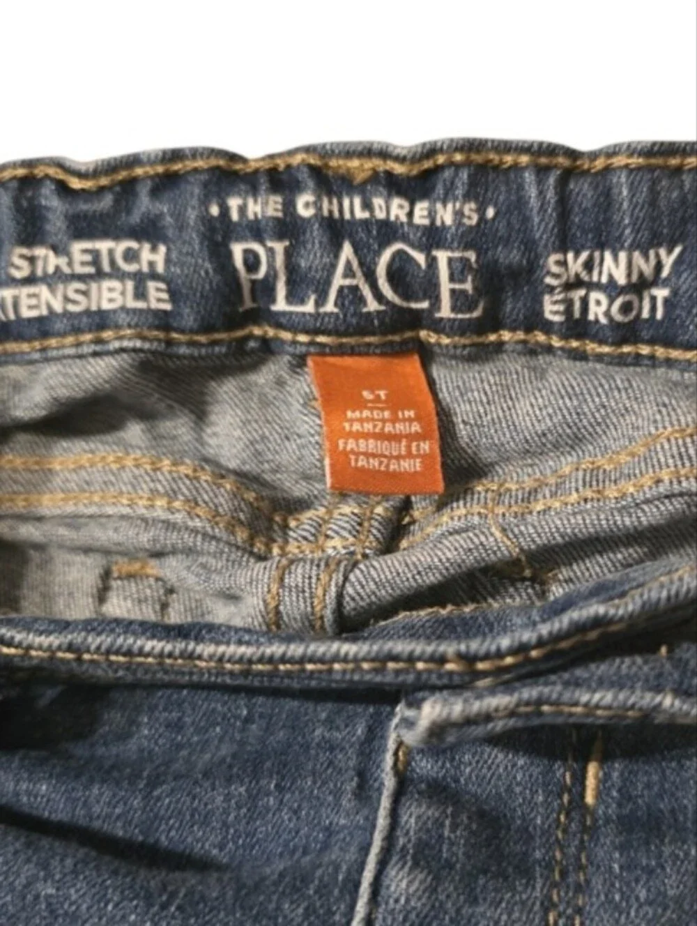The Children's Place Skinny Bootcut Toddler Jeans Size 6T in EUC